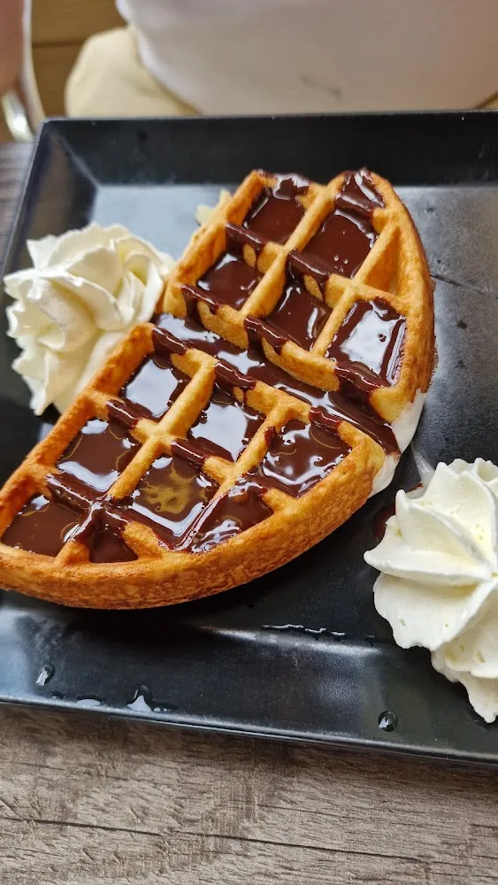 Demi Gaufre Au Chocolat Noir