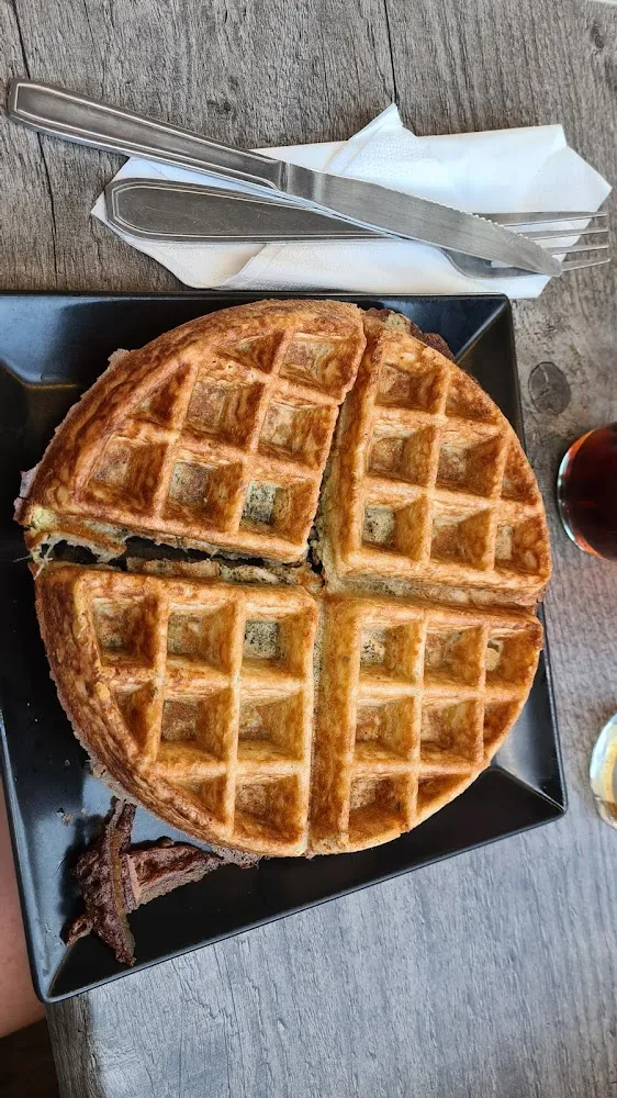 Gaufre Chèvre Miel
